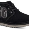 UGG Men's Neumel Graphic Outline -Englins Fine Footwear Store ugg mens neumel graphic outline black grey suede 1130715 bgsd 49903.1659641551