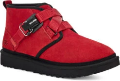 UGG Men's Neumel Quickclick -Englins Fine Footwear Store ugg mens neumel quickclick samba red black 1130720 srbck 51764.1660224242