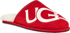 UGG Men's Scuff Logo -Englins Fine Footwear Store ugg mens scuff logo samba red cream 1101324 srcr 70001.1628722875