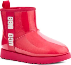 UGG Women's Classic Clear Mini -Englins Fine Footwear Store ugg womens classic clear mini hibiscus pink 1113190 hspk 57964.1638054097