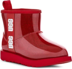 UGG Women's Classic Clear Mini -Englins Fine Footwear Store ugg womens classic clear mini samba red 1113190 sbr 85438.1638054098
