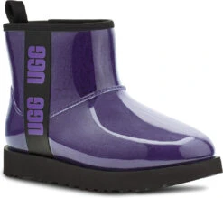 UGG Women's Classic Clear Mini -Englins Fine Footwear Store ugg womens classic clear mini violet night black 1113190 vnbl 36362.1638054098