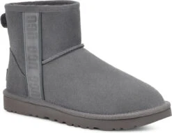 UGG Women's Classic Mini Side Logo II 10 UGG Women's Classic Mini Side Logo II -Englins Fine Footwear Store ugg womens classic mini side logo 2 lighthouse 1134962 lgh 75351.1662579291