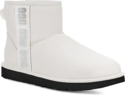 UGG Women's Classic Mini Side Logo II 11 UGG Women's Classic Mini Side Logo II -Englins Fine Footwear Store ugg womens classic mini side logo 2 ultra matte white 1133490 umwh 77560.1662579291