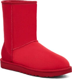 UGG Women's Classic Short II -Englins Fine Footwear Store ugg womens classic short 2 samba red tnl 1016223 srtl 66495.1730733842