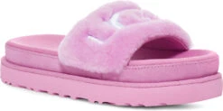 UGG Women's Laton Fur Slide -Englins Fine Footwear Store ugg womens laton fur slide wildflower fluff 1111236 wflf 36394.1646258758