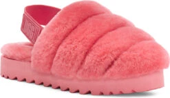 UGG Women's Super Fluff Slipper -Englins Fine Footwear Store ugg womens super fluff slipper pink blossom 1121751 pbsm 21462.1636582906