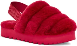 UGG Women's Super Fluff Slipper -Englins Fine Footwear Store ugg womens super fluff slipper ribbon red 1121751 rbrd 05191.1636582906